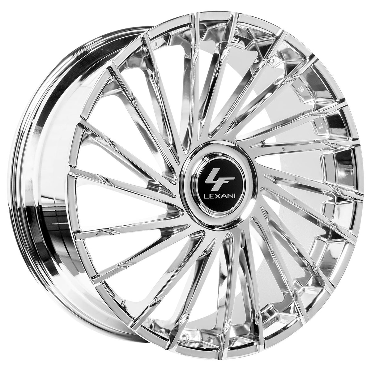 Lexani WRAITH XL-C Chrome wheel