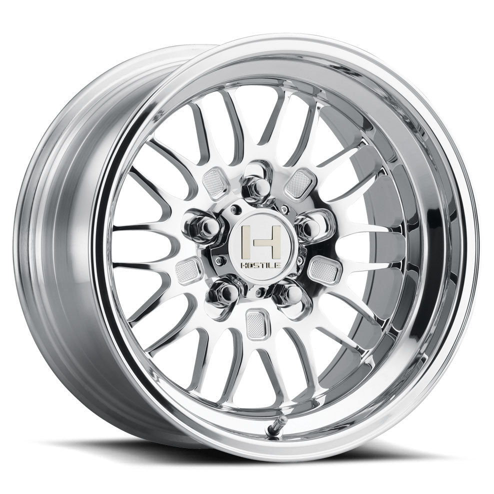 Hostile Forged HF13 UTV Polished wheel
