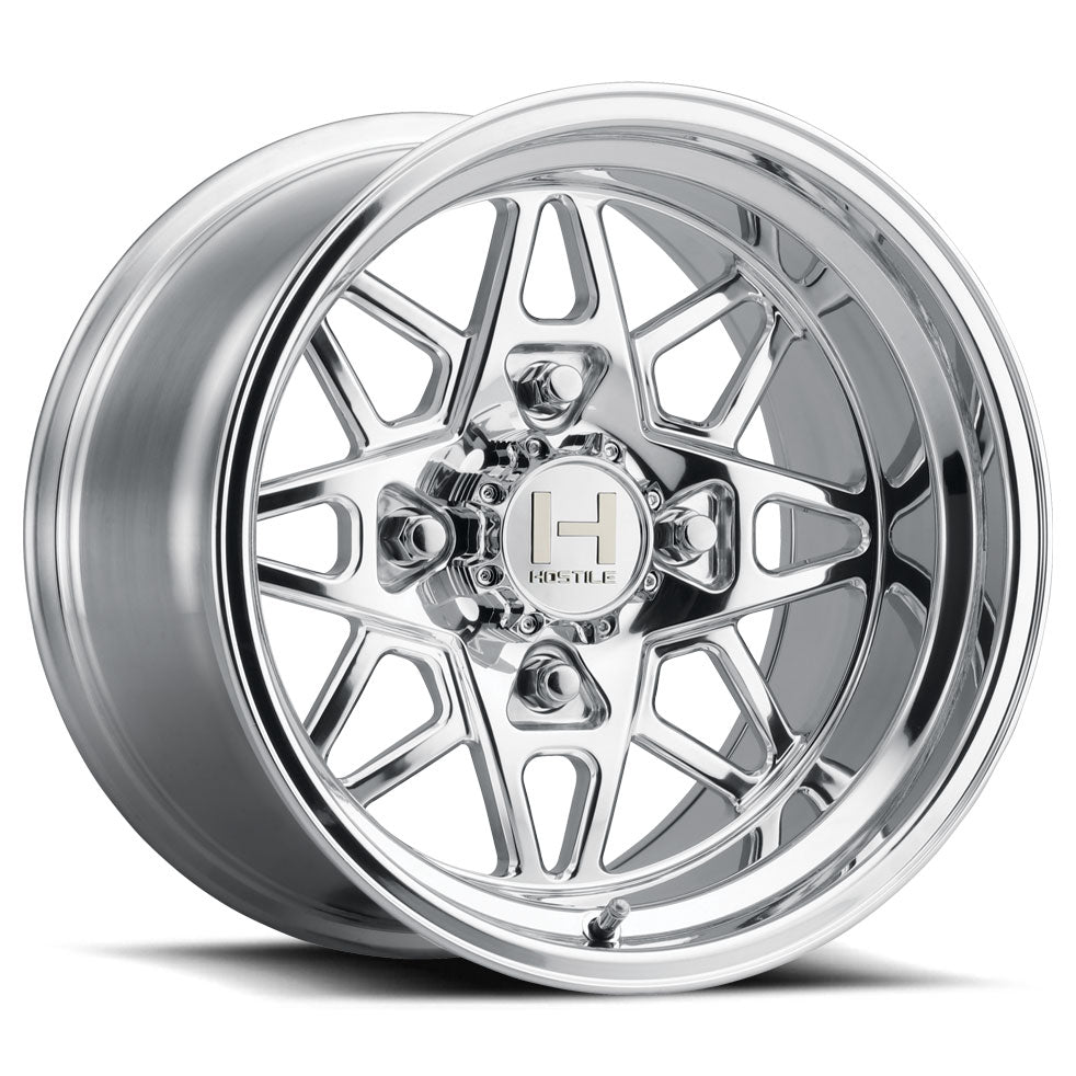 Hostile Forged HF14 UTV Polished wheel