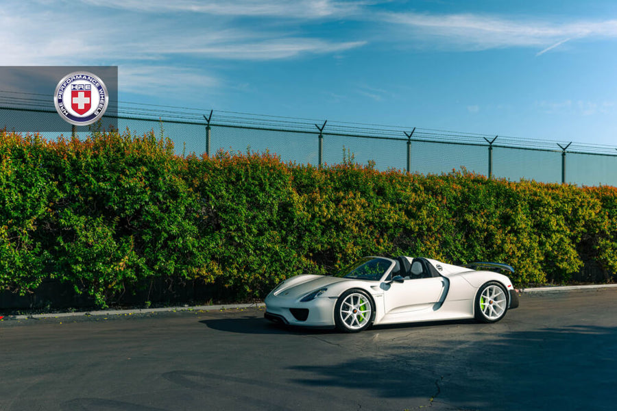 HRE P101 forged wheel on Porsche 918 Spyder