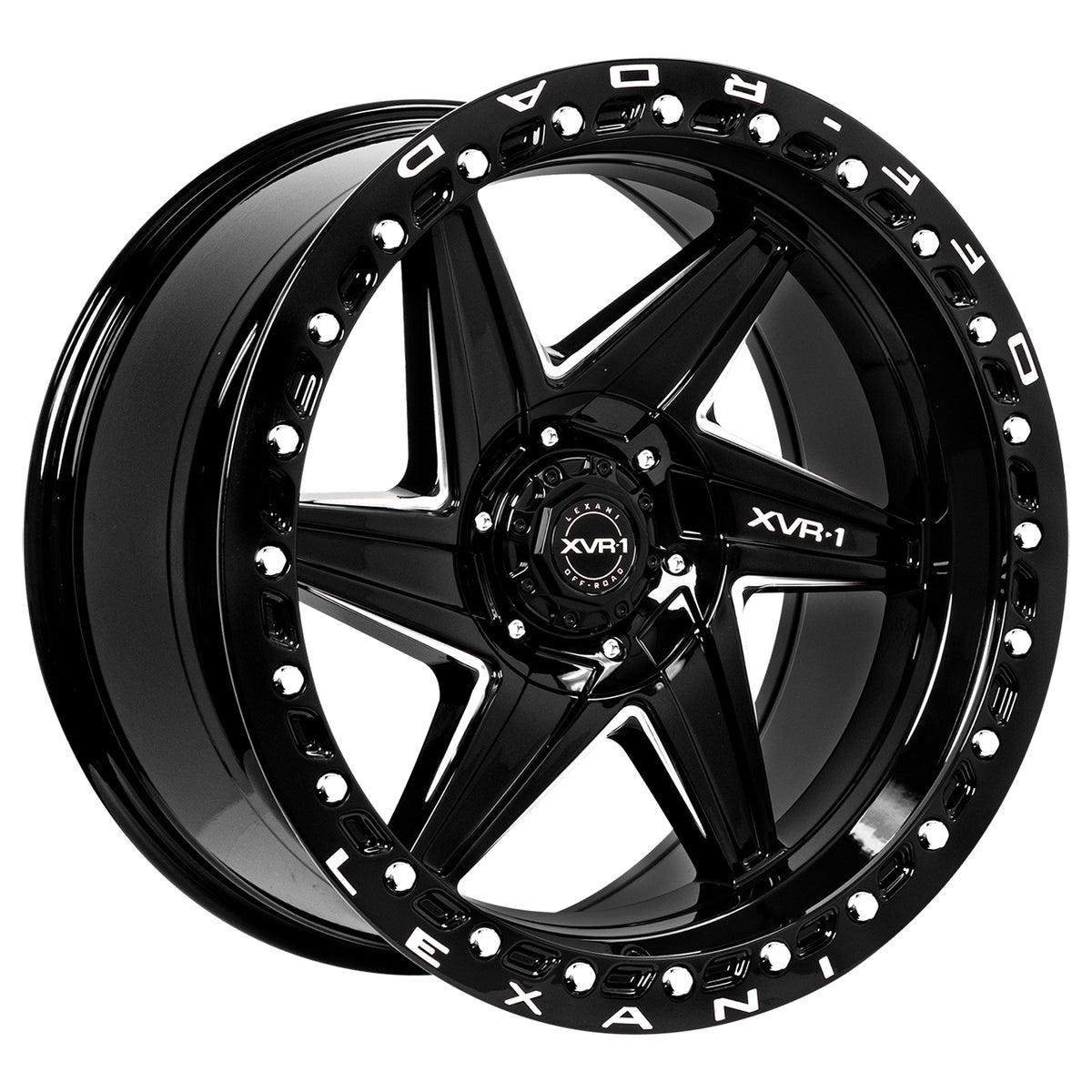 Lexani Off-Road KARMA-6 Black/Machined wheel