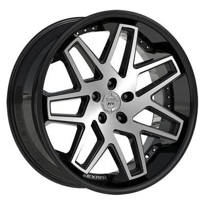 Lexani NOVA Black wheel