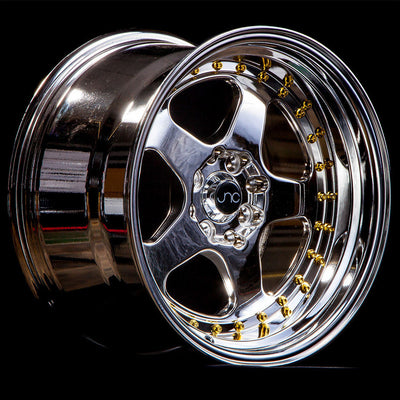 JNC JNC010 Platinum/Gold wheel