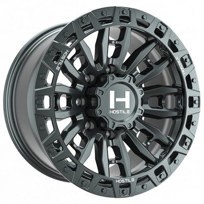 Hostile H130 CRANDON-8 Black wheel