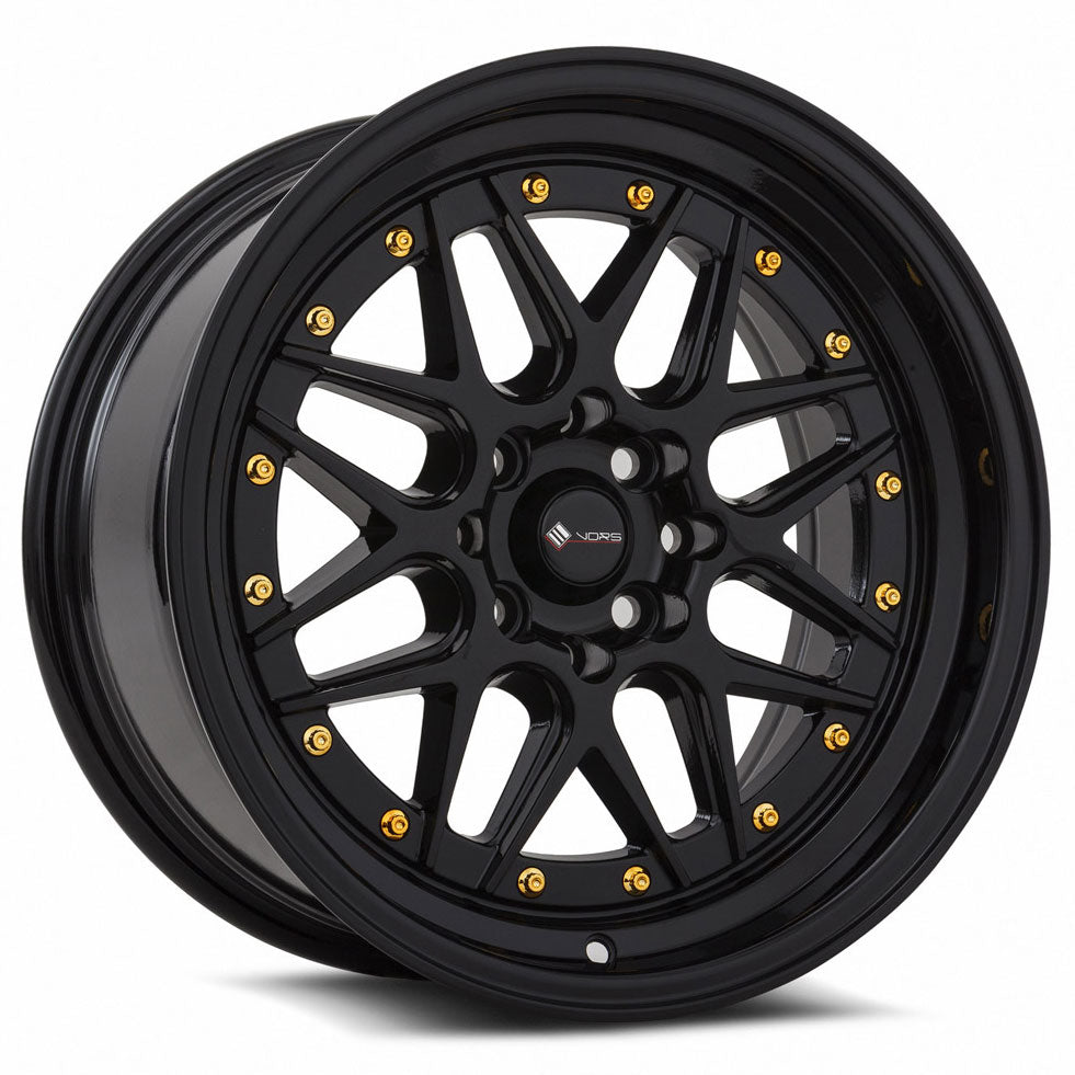 Vors VR7 Black/Gold wheel