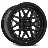 Vors VR7 Black/Gold wheel