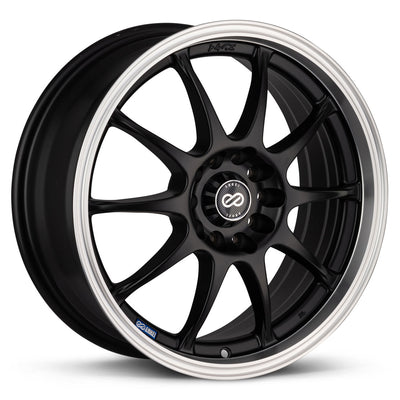 Enkei J10 Black/Machined wheel