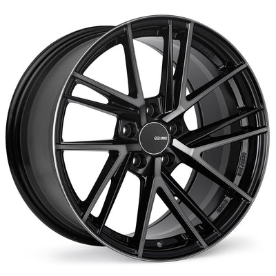 Enkei TD5 Black/Machined wheel