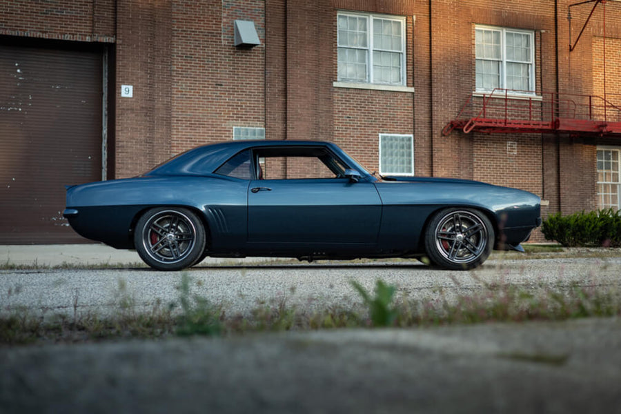 HRE G-Code forged wheel on Chevrolet Camaro 1969