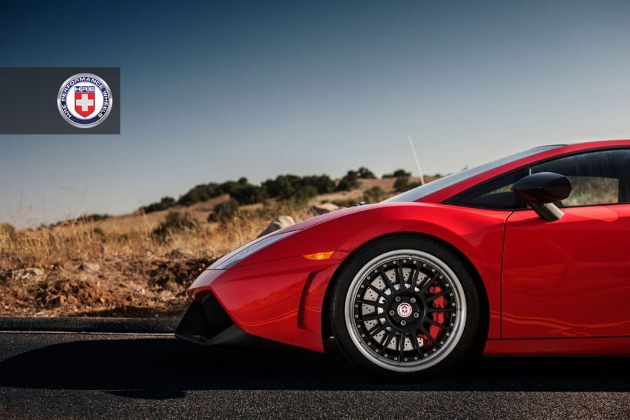 HRE C109 forged wheel on Lamborghini Gallardo Supertrofeo Stradale