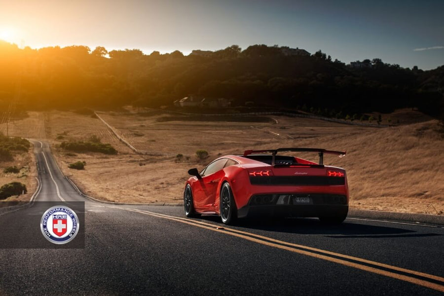 HRE C109 forged wheel on Lamborghini Gallardo Supertrofeo Stradale