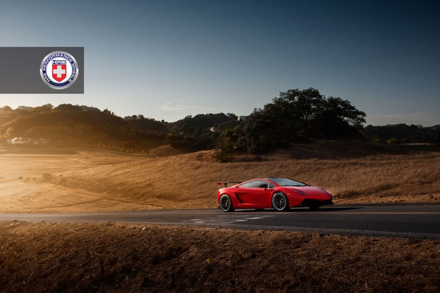 HRE C109 forged wheel on Lamborghini Gallardo Supertrofeo Stradale