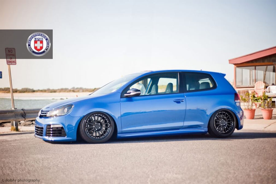 HRE C109 forged wheel on Volkswagen Golf R