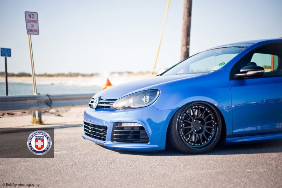 HRE C109 forged wheel on Volkswagen Golf R