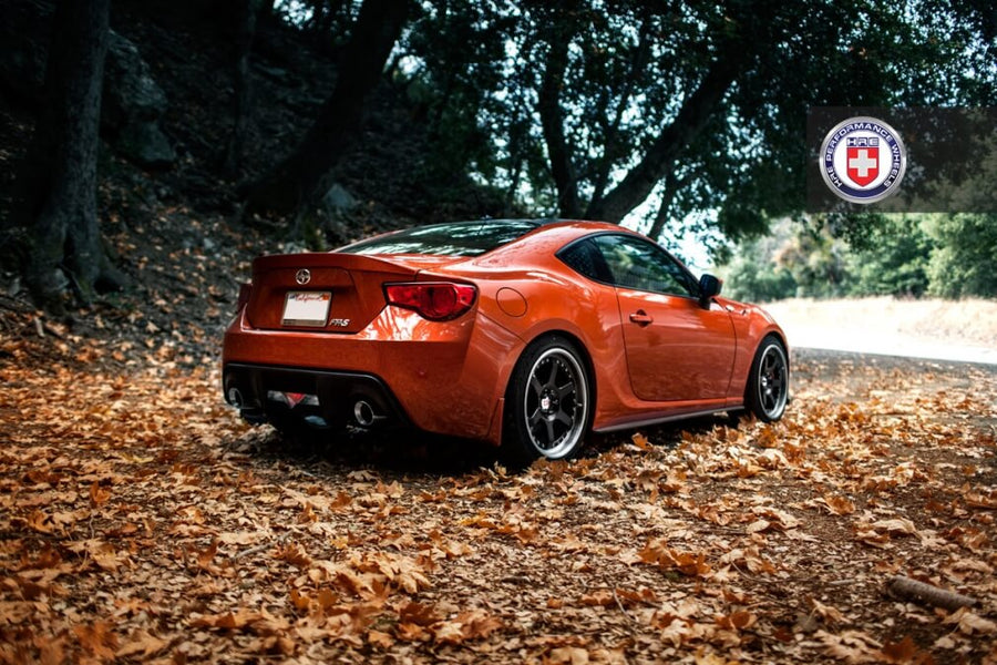 HRE C106 forged wheel on Scion FR S