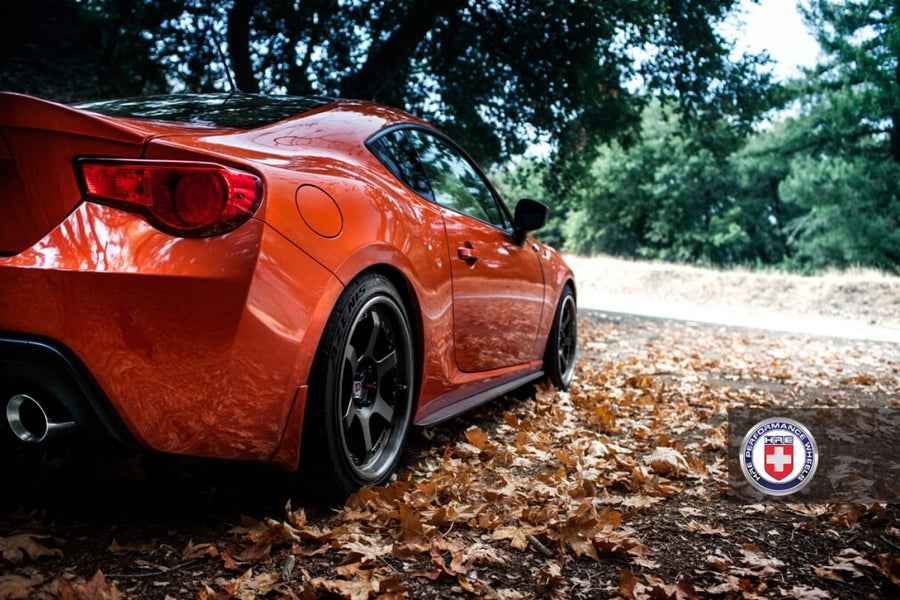 HRE C106 forged wheel on Scion FR S