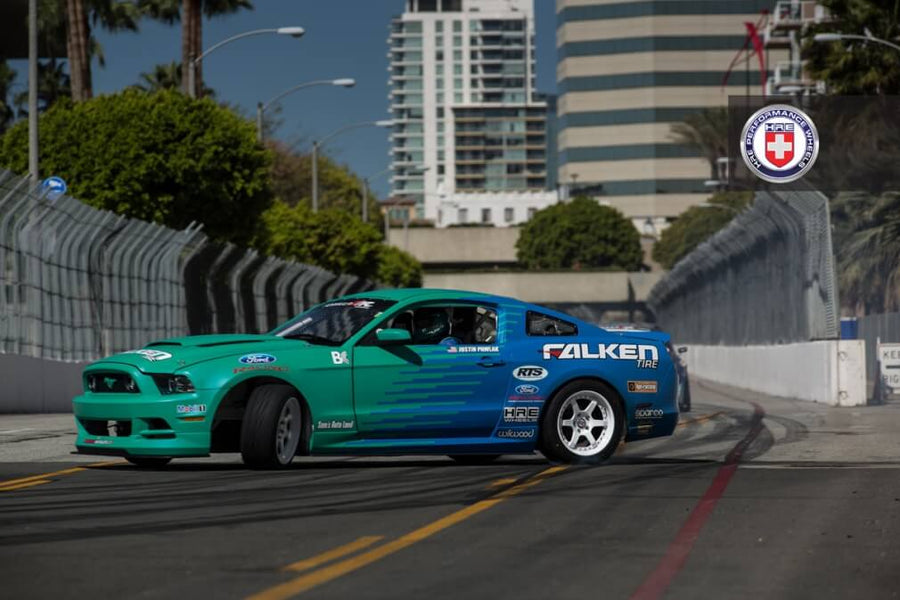 HRE C106 forged wheel on Ford Mustang