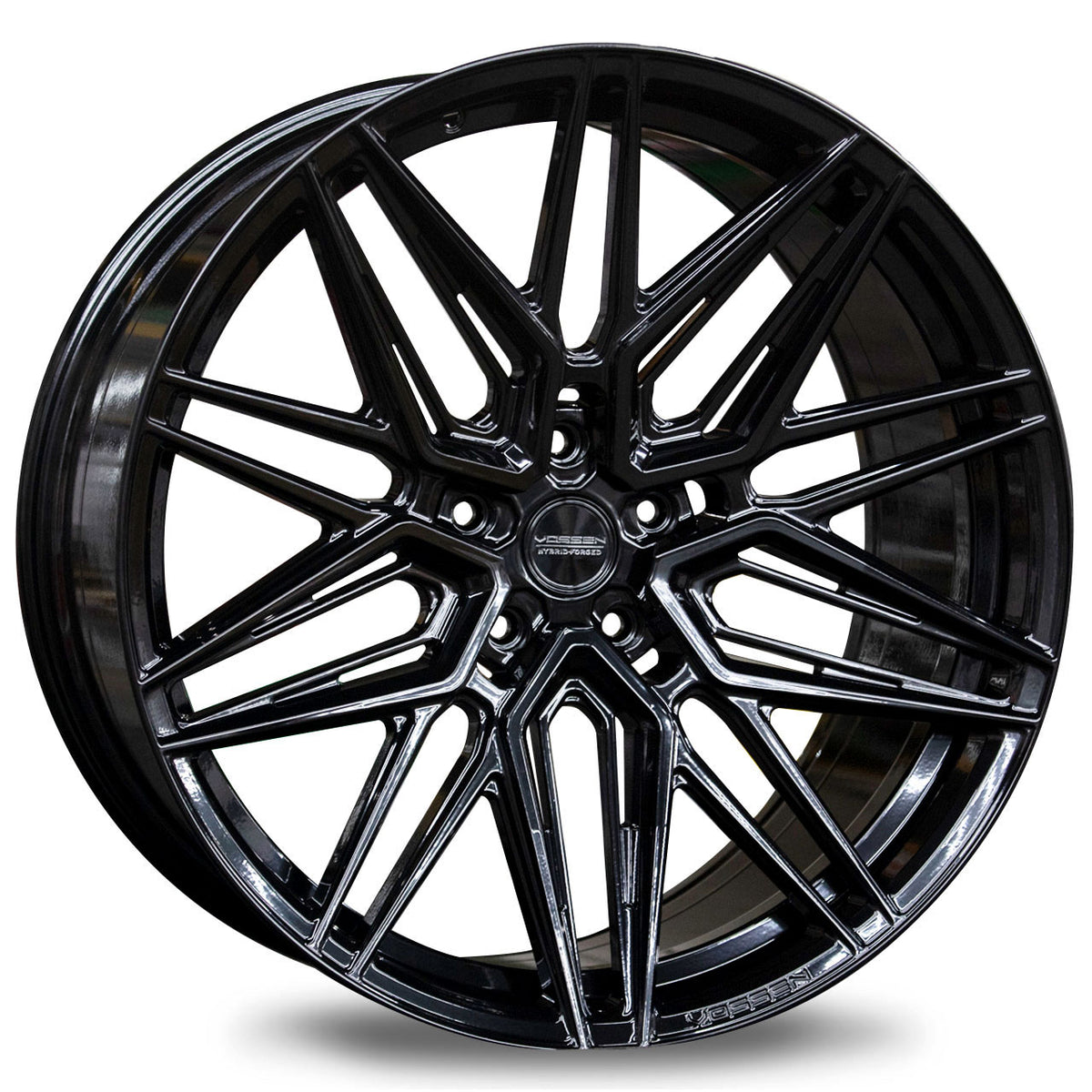 Vossen HF-7 Black wheel