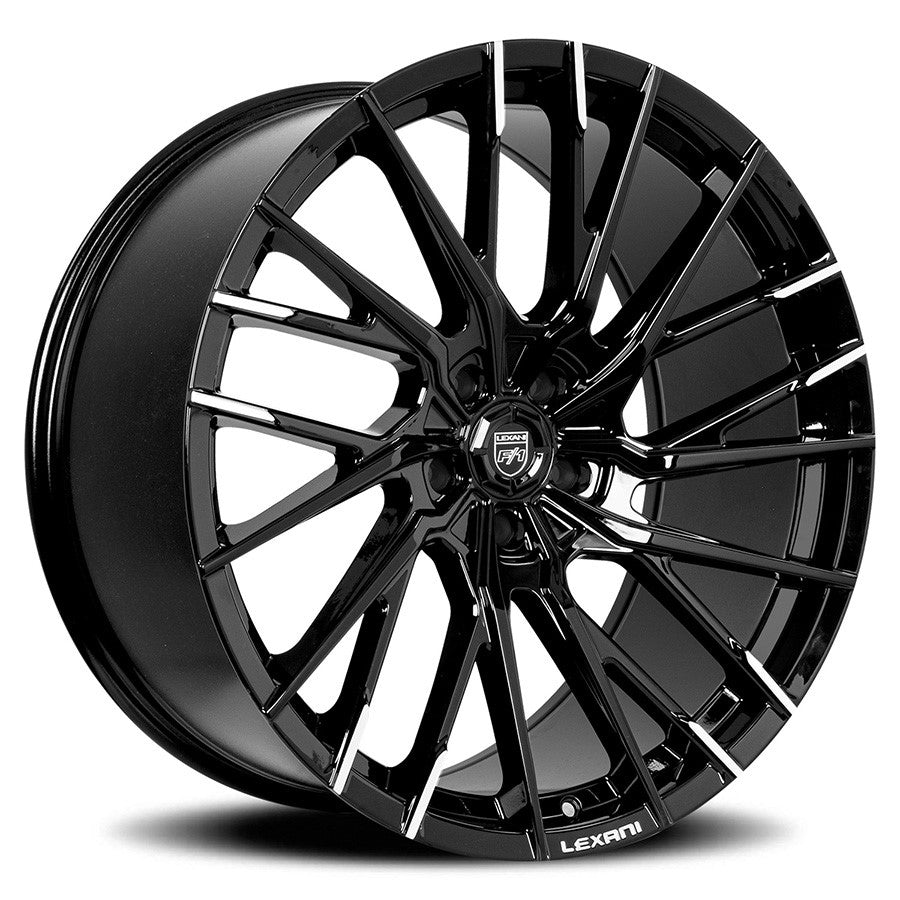 Lexani VELAR Black/Machined wheel