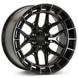 Vossen HFX-1 Black/Machined wheel