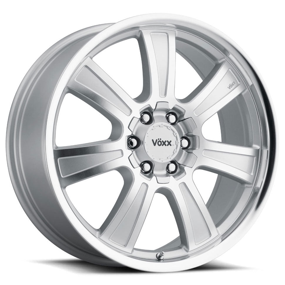 Voxx TURIN Silver Machined Face wheel