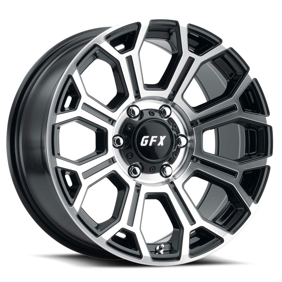 G-FX TR19 Black/Machined wheel