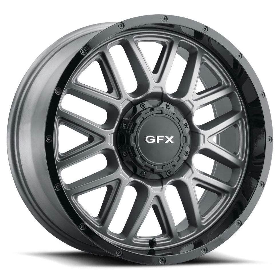 G-FX TM5 Gray/Black wheel