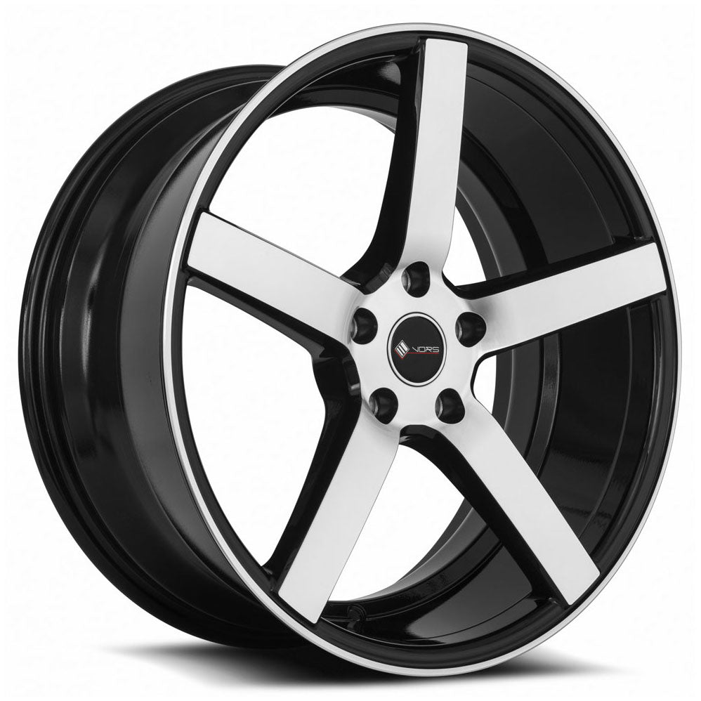 Vors TR5 Machined/Milled/Black wheel
