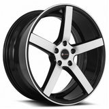 Vors TR5 Machined/Milled/Black wheel