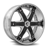 Diablo Fury FUR Chrome wheel