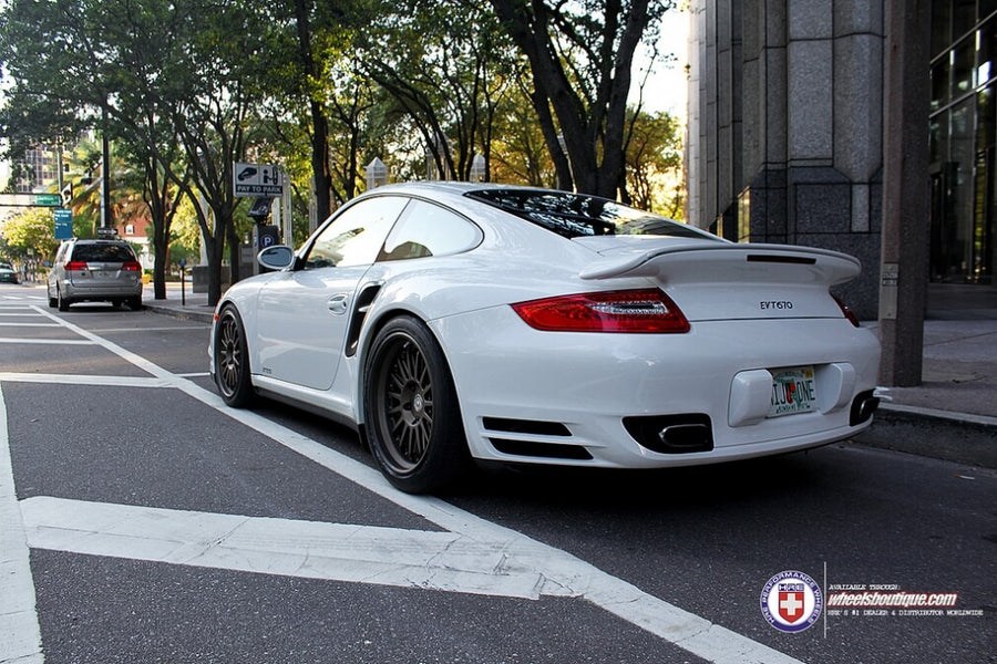 HRE C109 forged wheel on Porsche 997 Turbo