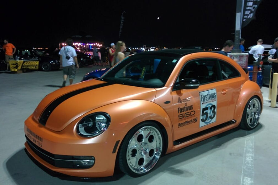 HRE 454 forged wheel on Volkswagen Beetle