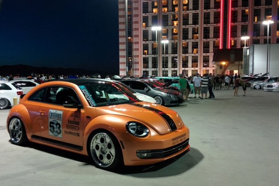 HRE 454 forged wheel on Volkswagen Beetle