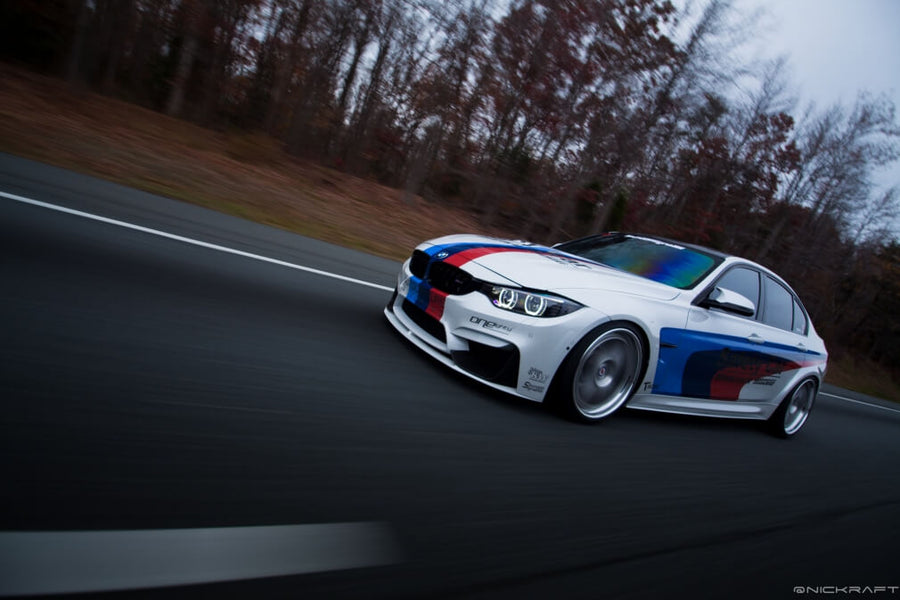 HRE 301 forged wheel on BMW M3
