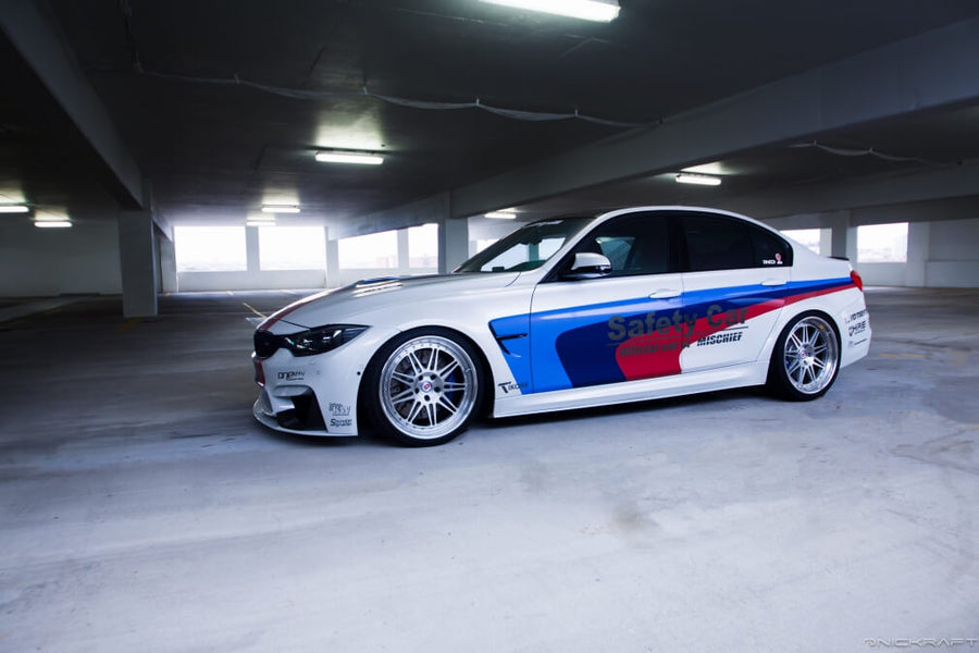 HRE 301 forged wheel on BMW M3
