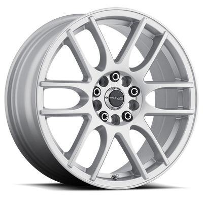 Raceline 141S MYSTIQUE Satin Silver wheel