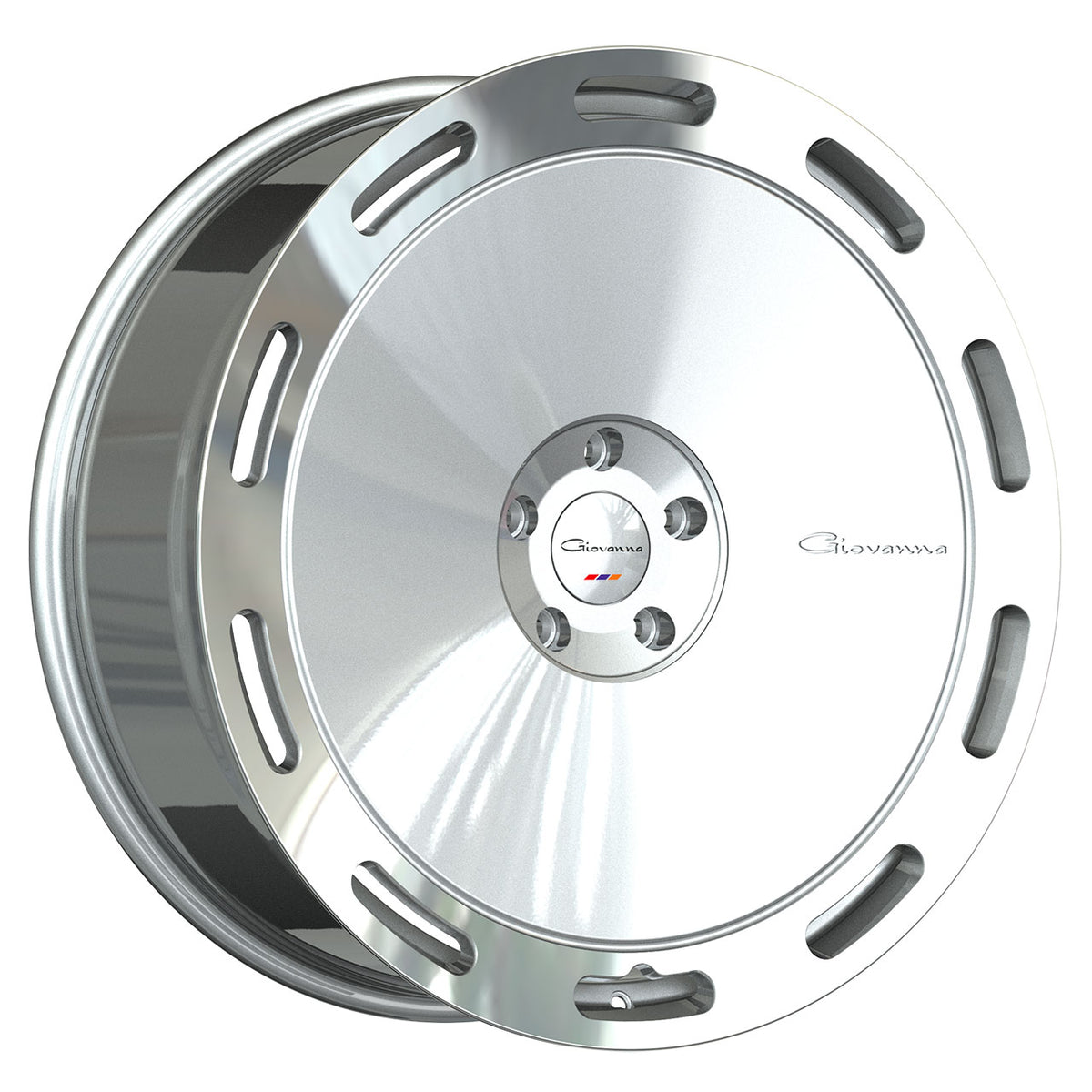Giovanna AMUR Silver/Machined/Polished wheel