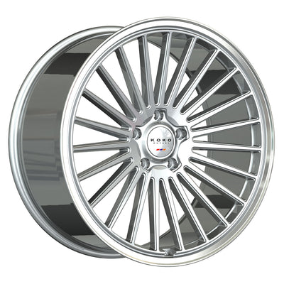 Koko Kuture PARLATO Silver/Machined/Polished wheel