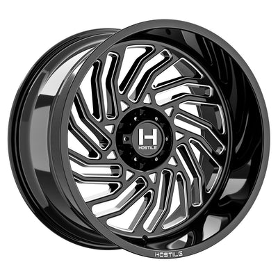 Hostile H140 TWISTER Black wheel