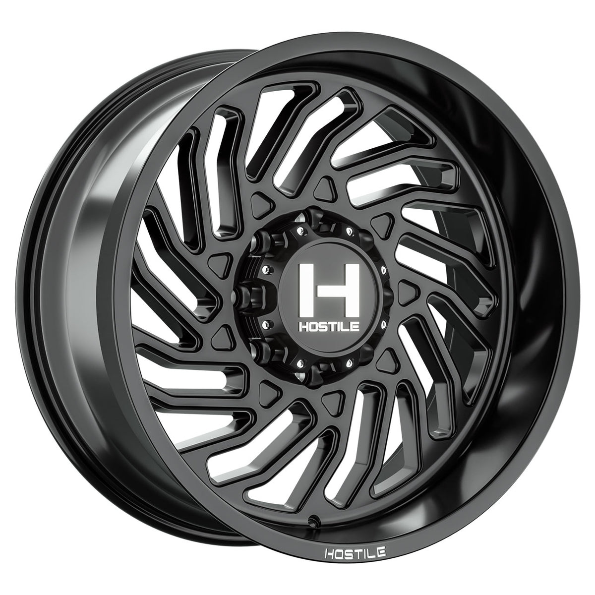 Hostile H140 TWISTER Black wheel