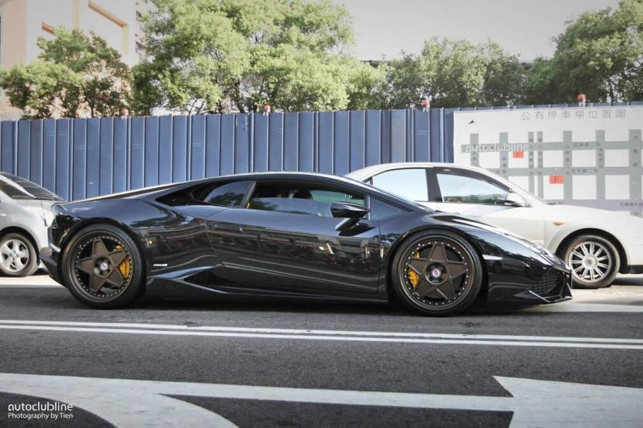HRE 505 forged wheel on Lamborghini Huracan