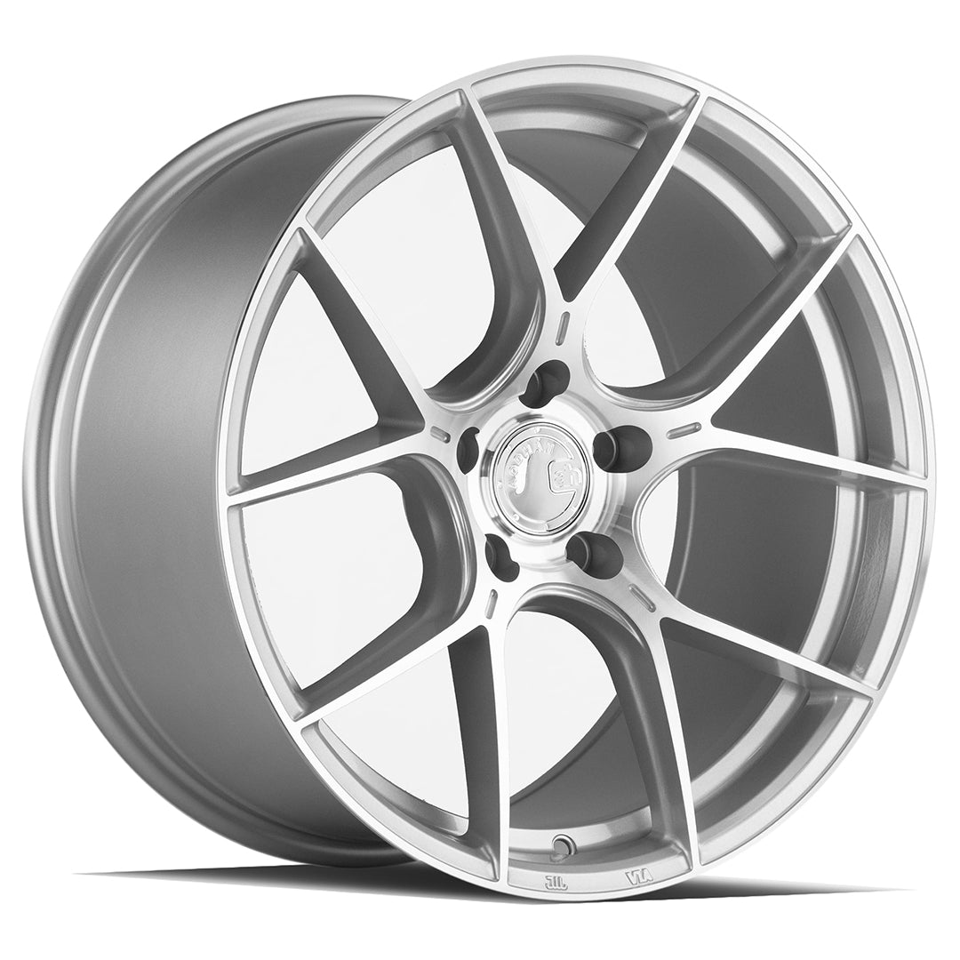 Aodhan AH-11 Silver/Machined wheel