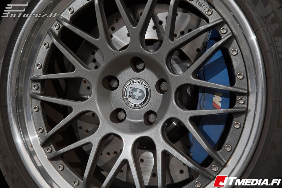 HRE C100 forged wheel on BMW M5