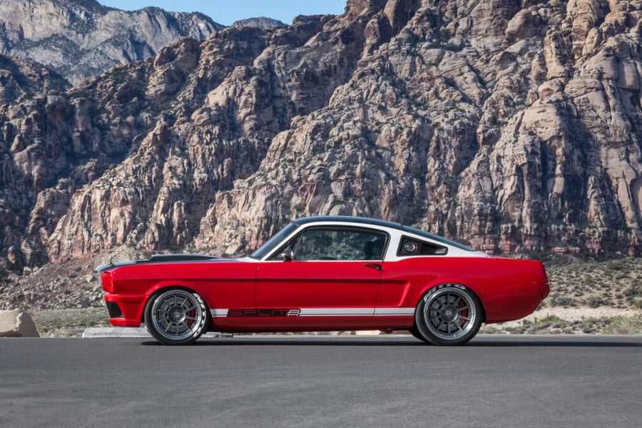 HRE C103 forged wheel on Ford Mustang