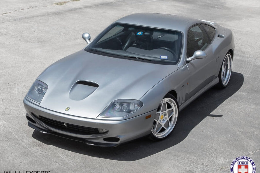 HRE 505 forged wheel on Ferrari 550 Maranello