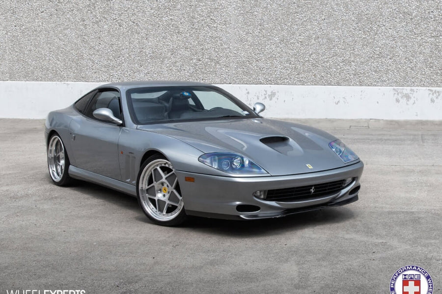 HRE 505 forged wheel on Ferrari 550 Maranello