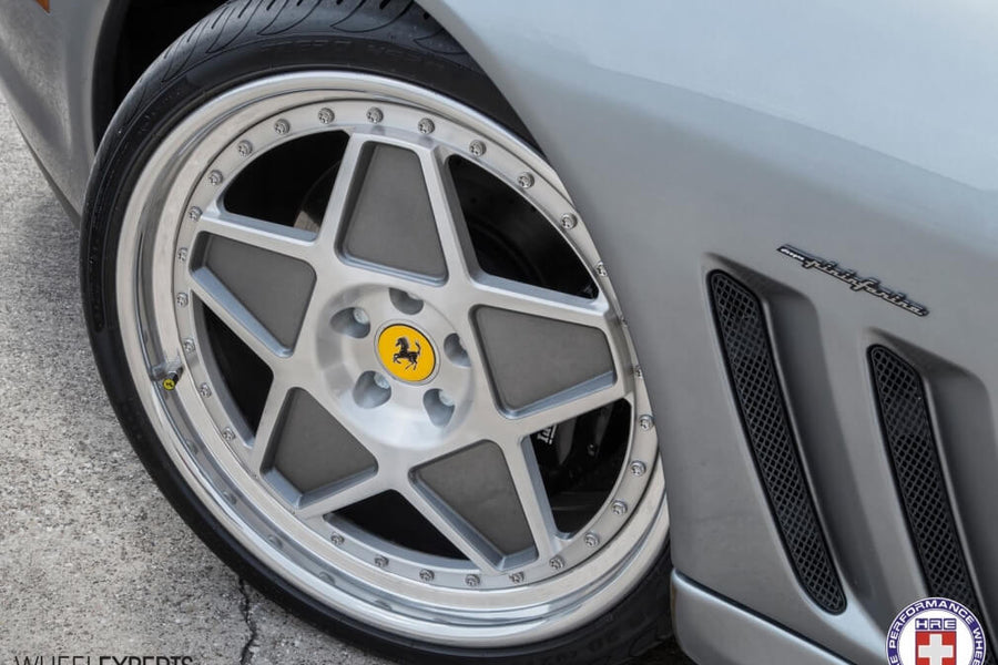 HRE 505 forged wheel on Ferrari 550 Maranello