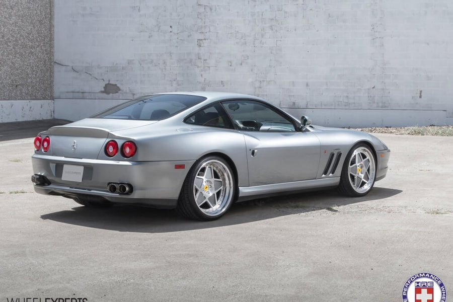 HRE 505 forged wheel on Ferrari 550 Maranello