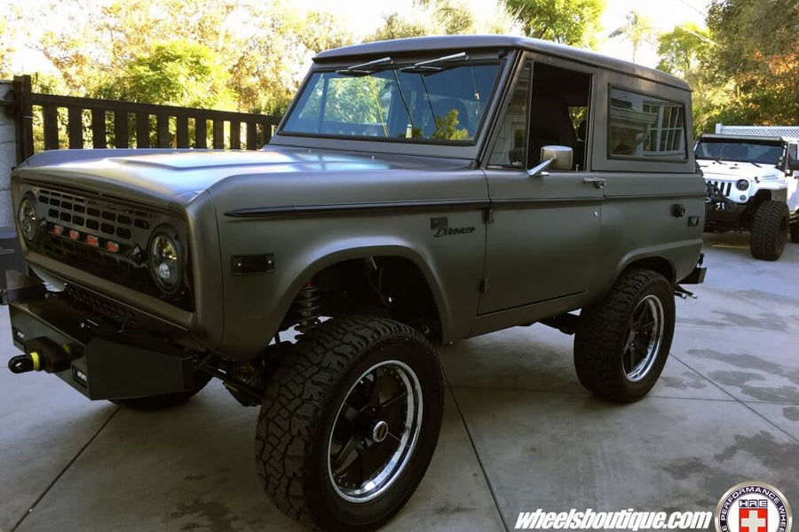 HRE C106 forged wheel on Ford Bronco
