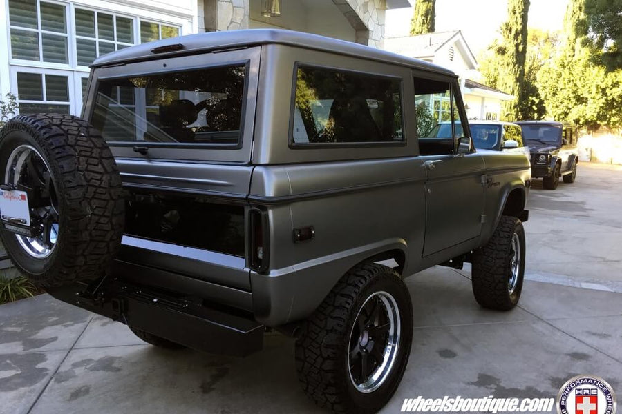 HRE C106 forged wheel on Ford Bronco